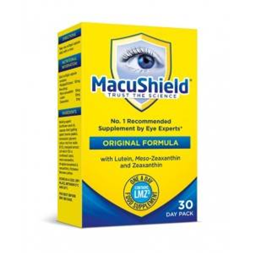 MACUSHIELD WITH MZ CAPS EYE SUPPLEMENT