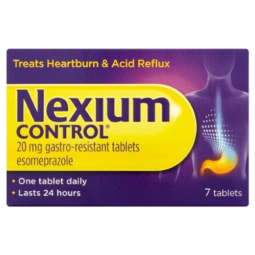 NEXIUM CONTROL 20MG GAST RES TABS 7's
