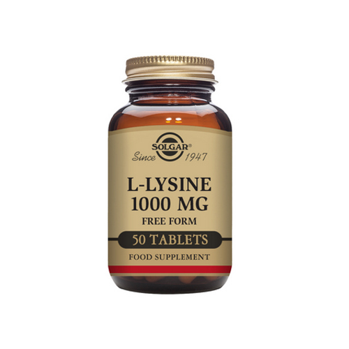 Solgar L-Lysine1000mg 50's